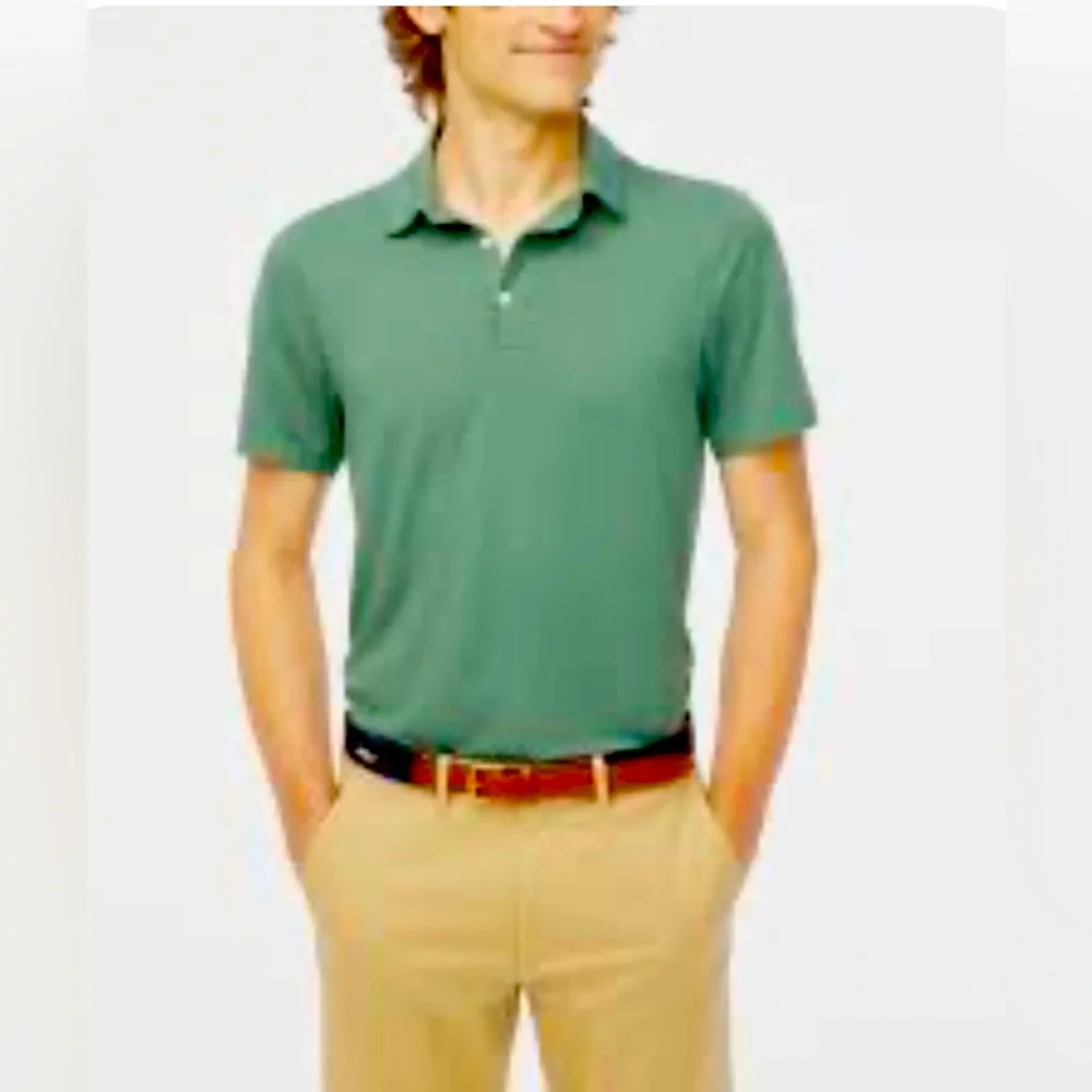 Banana Republic Men’s Green Polo Shirt